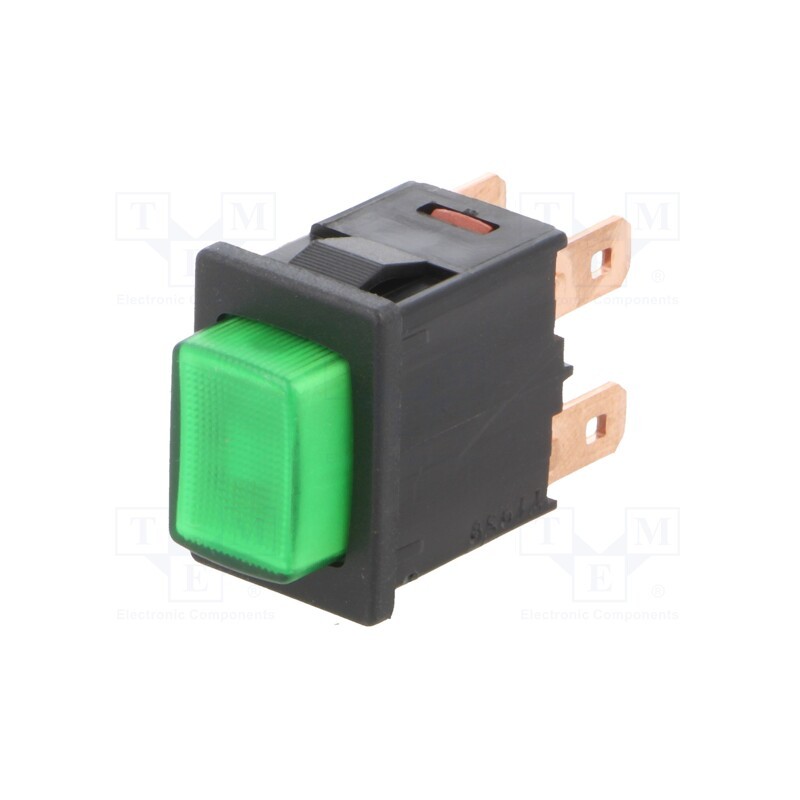 1 pcs x Marquardt - 01687.1104-02 - Switch: push-button, Pos: 2, DPST, 12A/250VAC, 16A/250VAC, OFF-ON