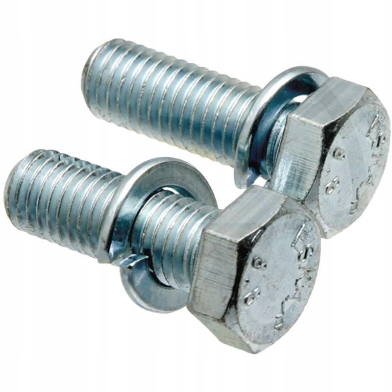 Set of screws with spring rings 78770173