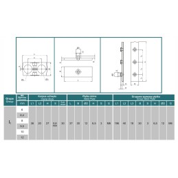 Fixing holder for RBPR DN10 service pipes