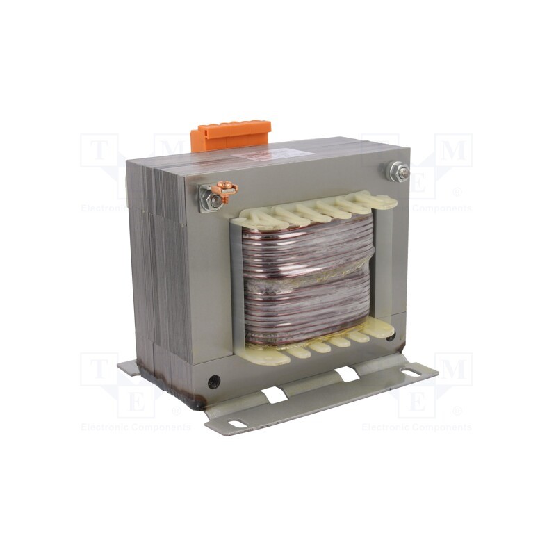 1 pcs x INDEL - TMB 800/008M/1 - Transformer: mains, 800VA, 230VAC, 24V, 24V, Leads: terminal block