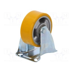 1 pcs x RADER - TPM-ALPU 100K - Transport wheel, Ø: 100mm, W: 40mm, H: 130mm, rigid, 200kg, ALPU