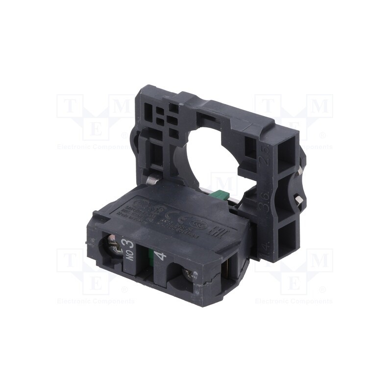 1 pcs x SCHNEIDER ELECTRIC - ZB5AZ101TQ - Contact block, 22mm, Harmony XB5, -25÷70°C, IP20, Contacts: NO