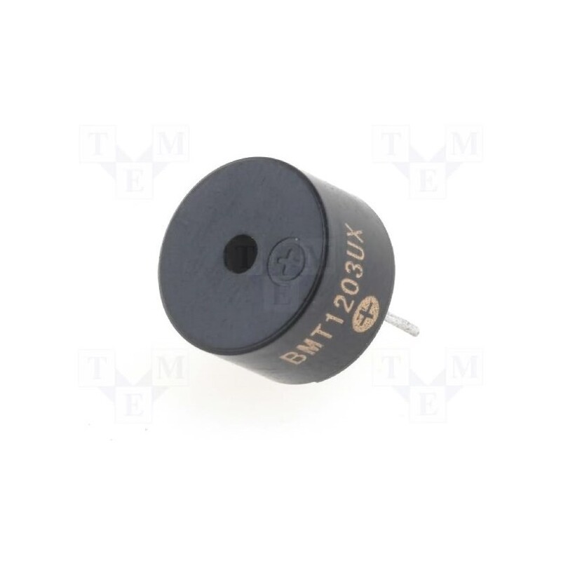 1 pcs x BESTAR - BMT1203UX - Sound transducer: electromagnetic alarm, THT, 30mA, -20÷70°C