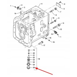P5s37301116 closing plug m36 x 1 5