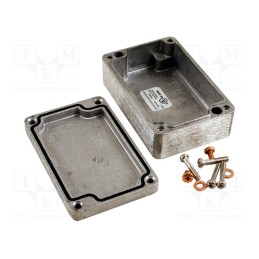 1 pcs x HAMMOND - 1590Z062 - Enclosure: multipurpose, X: 64mm, Y: 98mm, Z: 36mm, 1590Z, aluminium