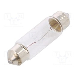 10 pcs x ELTA - EB0242TB - Filament lamp: automotive, SV8,5s, transparent, 24V, 5W, VISIONPRO