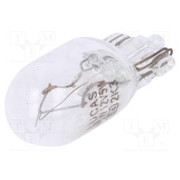 10 pcs x LUCAS - LLB501T - Filament lamp: automotive, W2.1x9,5d, transparent, 12V, 5W, LLB