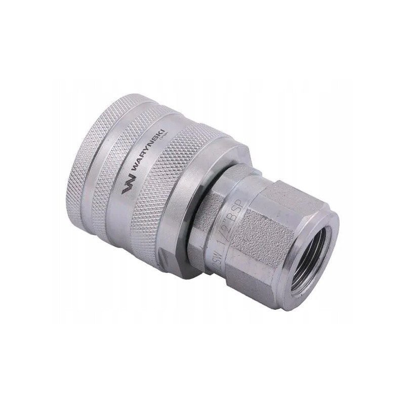 Screwed hydraulic quick connector, g1 plug 2