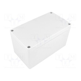 1 pcs x HAMMOND - 1554K2GY - Enclosure: multipurpose, X: 90mm, Y: 160mm, Z: 90mm, 1554, grey