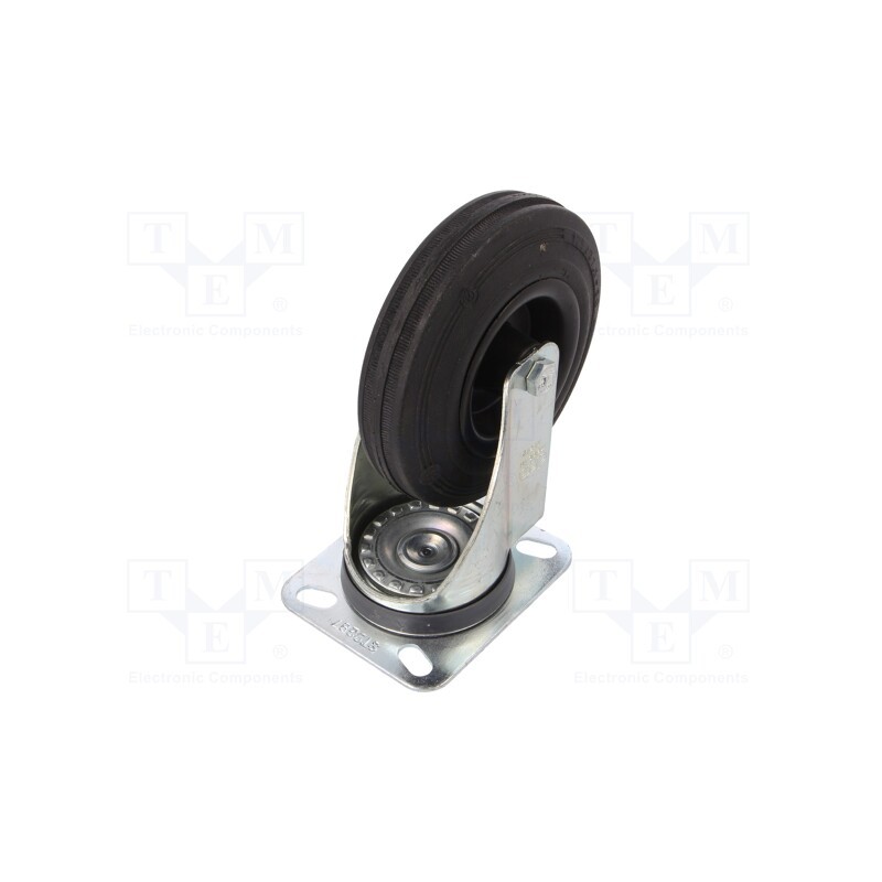 1 pcs x ELESA+GANTER - 449561 - Transport wheel, Ø: 125mm, W: 37.5mm, H: 156mm, torsional, 86kg