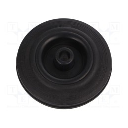 1 pcs x ELESA+GANTER - 449512 - Transport wheel, Ø: 125mm, W: 37.5mm, Dyn.load: 1.1kN, 86kg, RE.E2