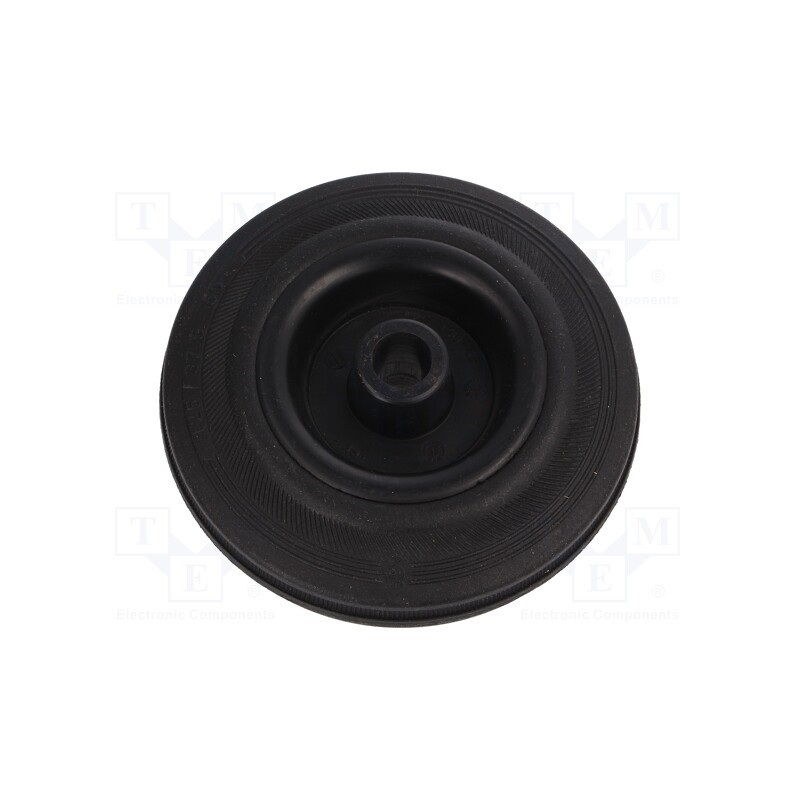 1 pcs x ELESA+GANTER - 449512 - Transport wheel, Ø: 125mm, W: 37.5mm, Dyn.load: 1.1kN, 86kg, RE.E2