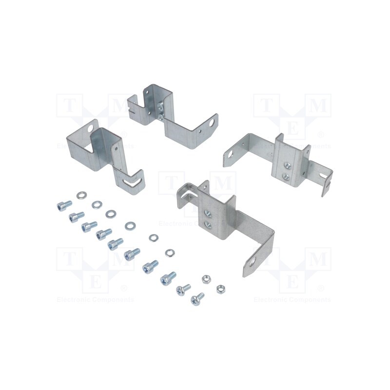 1 set x ETI POLAM - UW-GT 150 - Clip, Series: SOLID GSX, mounting plate, 4pcs.