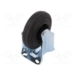 1 pcs x ELESA+GANTER - 449661 - Transport wheel, Ø: 125mm, W: 37.5mm, H: 156mm, rigid, Rol.load: 850N