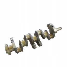 Forged crankshaft, hardened C 360, nitrided by Andoria