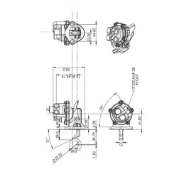 The Kramp fuel pump fits Perkins