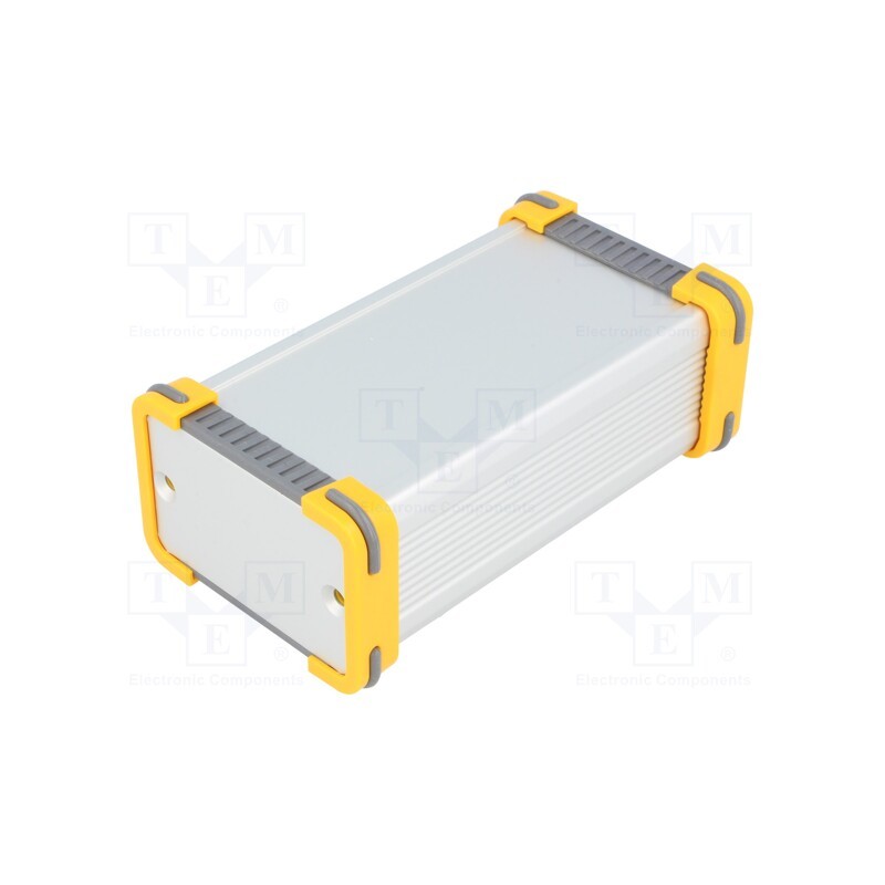 1 pcs x FISCHER ELEKTRONIK - FR 55 35 100 ME - Enclosure: with panel, FR, X: 63.6mm, Y: 100mm, Z: 43mm, aluminium