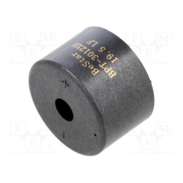 1 pcs x BESTAR - BPT3012XH19.5 - Sound transducer: piezo alarm, with built-in generator, THT