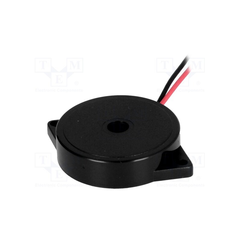 1 pcs x BESTAR - BPT3510H09W - Sound transducer: piezo, without built-in generator, 3mA, Ø: 35mm