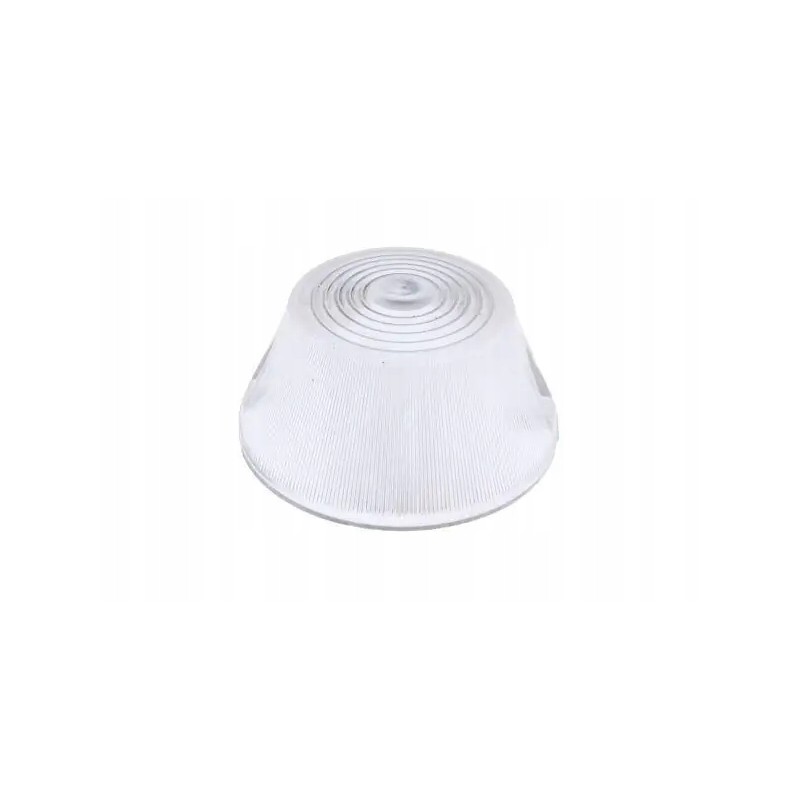White marker lamp shade, low d 47 d 50 sockets