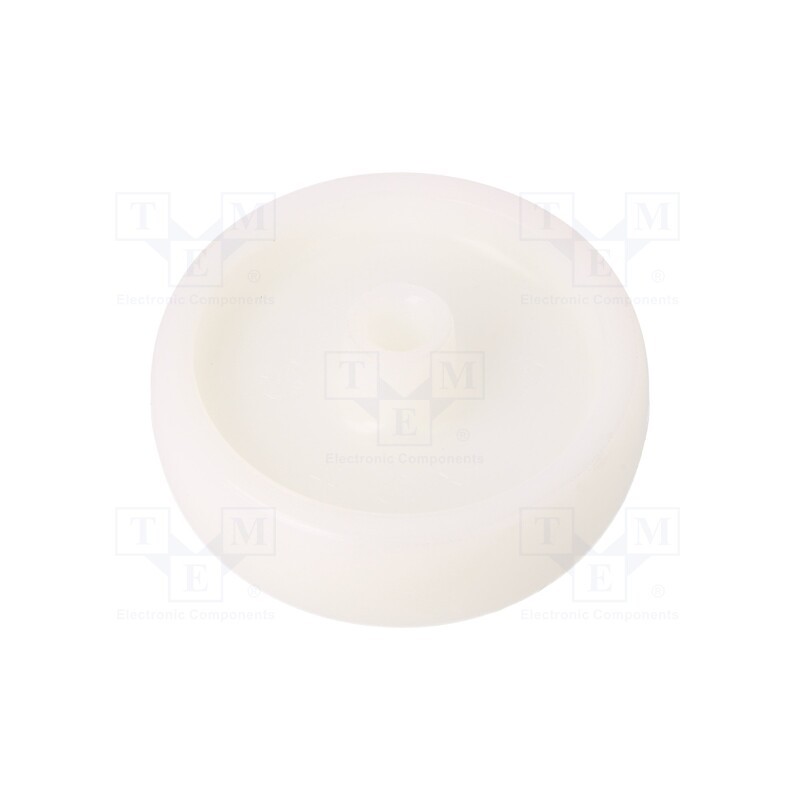 1 pcs x ELESA+GANTER - 450516 - Transport wheel, Ø: 125mm, W: 44mm, hub with pass-through hole