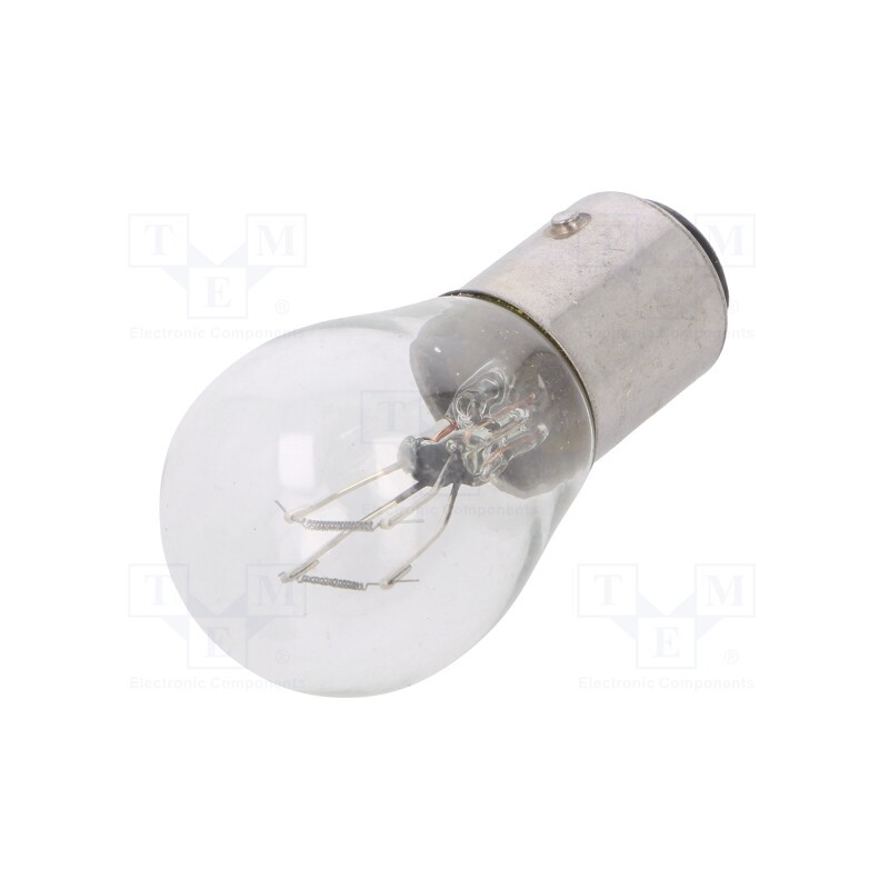 10 pcs x ELTA - EB0294TB - Filament lamp: automotive, BAY15D, transparent, 24V, 21/5W