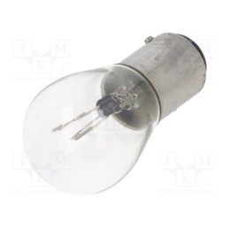 10 pcs x ELTA - EB0508TB - Filament lamp: automotive, W2x4.6d, transparent, 24V, 1.2W