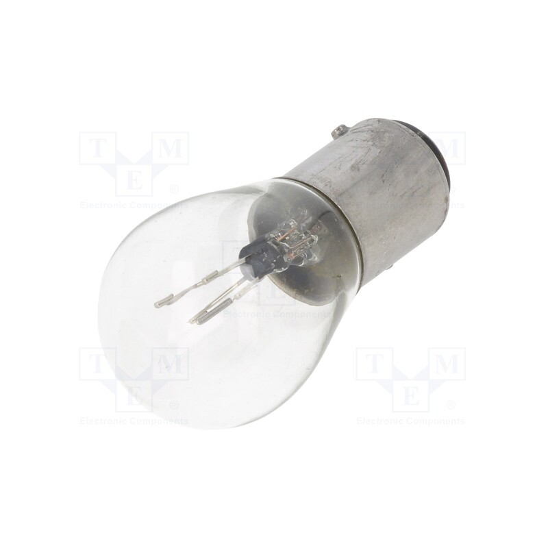 10 pcs x ELTA - EB0508TB - Filament lamp: automotive, W2x4.6d, transparent, 24V, 1.2W