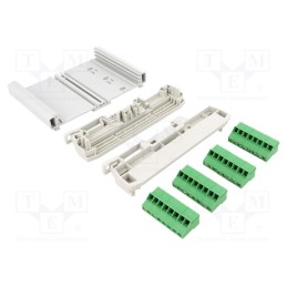 1 pcs x PHOENIX CONTACT - UM-BASIC 108 100MM DEV-KIT KMGY - Enclosure: for DIN rail mounting, Y: 127.8mm, X: 120mm, Z: 40mm