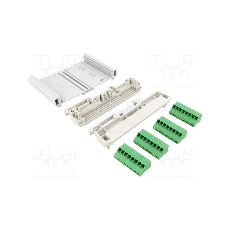1 pcs x PHOENIX CONTACT - UM-BASIC 108 100MM DEV-KIT KMGY - Enclosure: for DIN rail mounting, Y: 127.8mm, X: 120mm, Z: 40mm