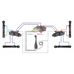 Splitter on 2q952e joy 2p wid link 1m galtech