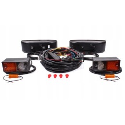 Ursus C 360 installation with LED lamps and resistor