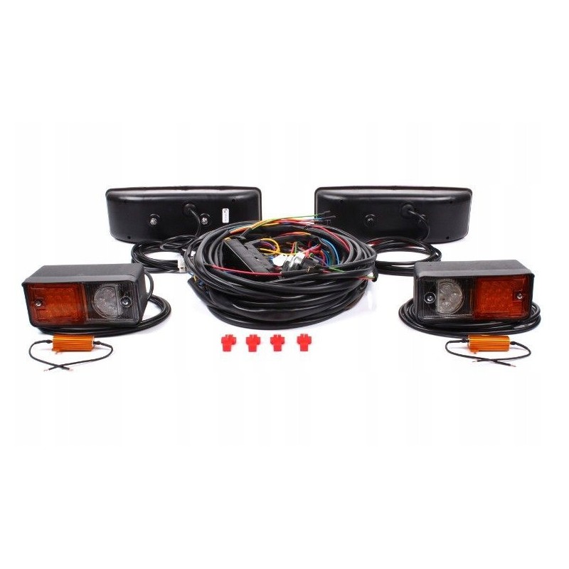 Ursus C 360 installation with LED lamps and resistor