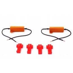 Ursus C 360 installation with LED lamps and resistor