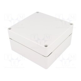 1 pcs x FIBOX - AB 121207 - Enclosure: multipurpose, X: 120mm, Y: 122mm, Z: 65mm, EURONORD, ABS