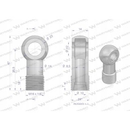 Ring connector fi12 10l m16x1 5 warynski test