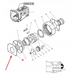 1867426m1 gearbox cover