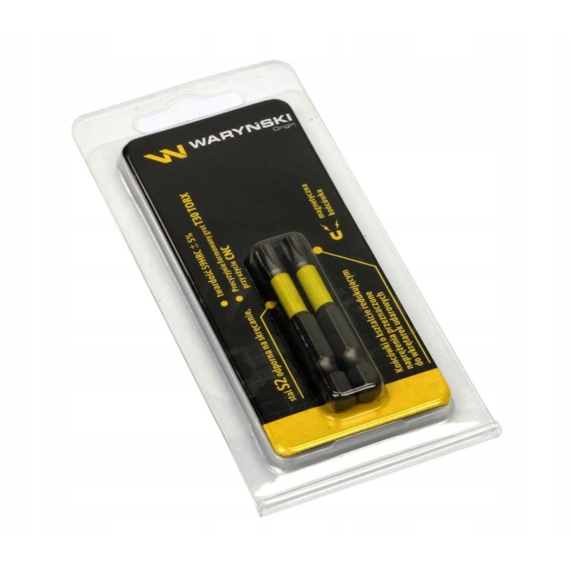 Impact screwdriver bits T30 50mm, 2 pcs. in pack