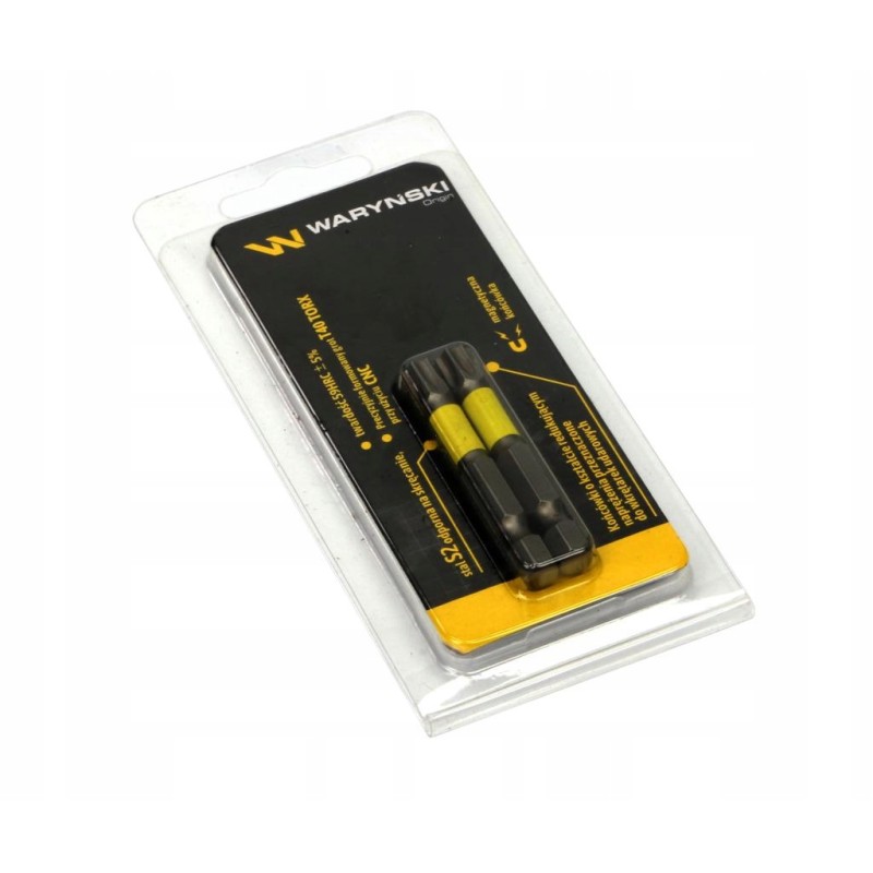 Impact screwdriver bits T40 50mm, 2 pcs. in pack