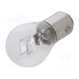 10 pcs x ELTA - EB0380TB - Filament lamp: automotive, BAY15D, transparent, 12V, 21/5W