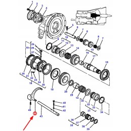 3380235m1 gearbox forks
