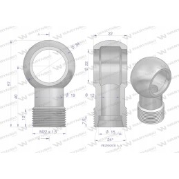 Ring connector fi22 15l m22x1 5 warynski test