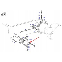 X428202451000 brake valve cap m8