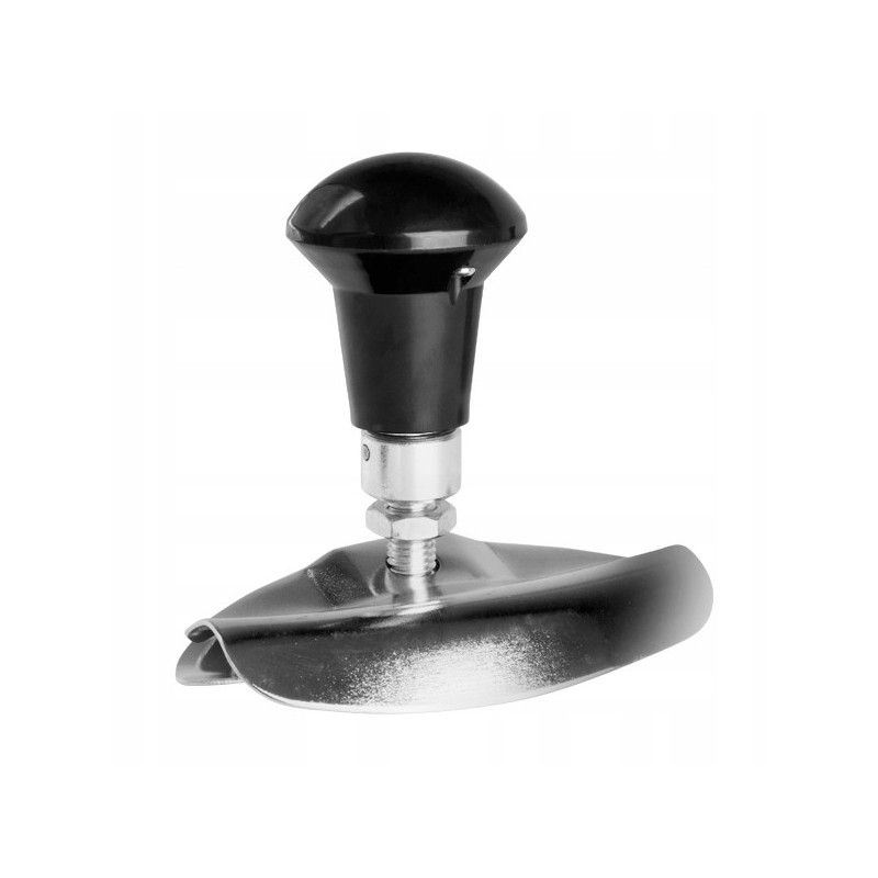 A steering wheel knob that facilitates steering