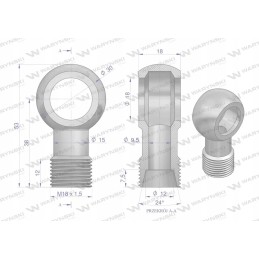 Ring connector fi18 12l m18x1 5 Warynski test