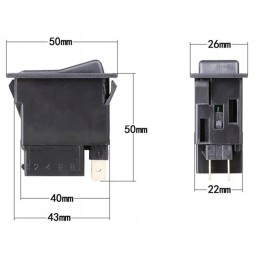 Tractor switch 12v 16a Ursus combine harvester