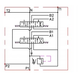 Set for auroch loader, 3 sections, plunger l 1000