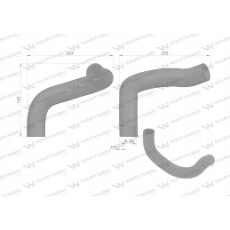 Radiator hose K945287 Warynski