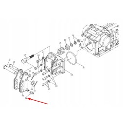 Tb3c551010059 threaded pin m10 x 1 5