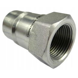 Hydraulic quick connector plug g3 4 bsp thread